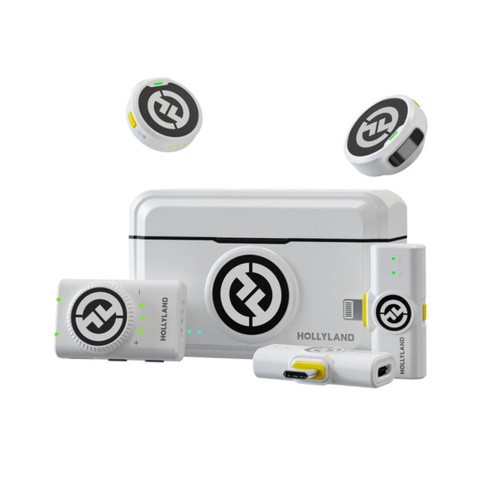 Hollyland LARK M2 DUO COMBO 2-Person Wireless Combo Microphone System