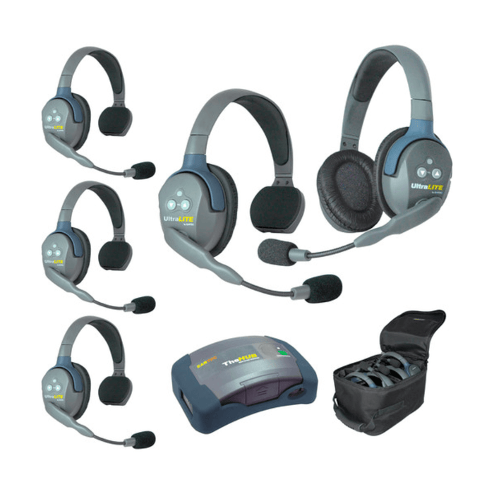 Eartec HUB541 - 5 Person Headset Wireless Communication Intercom
