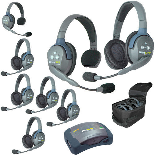 Eartec HUB826 - 8 Person Headset Wireless Communication intercom