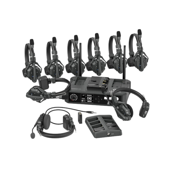 Hollyland Solidcom C1 PRO HUB8S Full Duplex Wireless Intercom 8 Headset