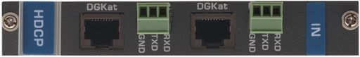Kramer 2–Channel HDMI & RS–232 over DGKat O/Card