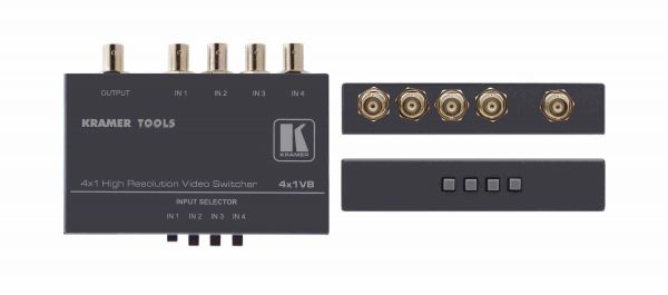 Kramer 4x1VB Composite Video Mechanical Switcher