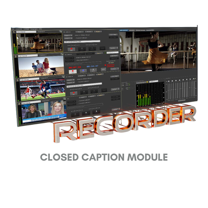 MagicSoft Recorder Closed Caption Module