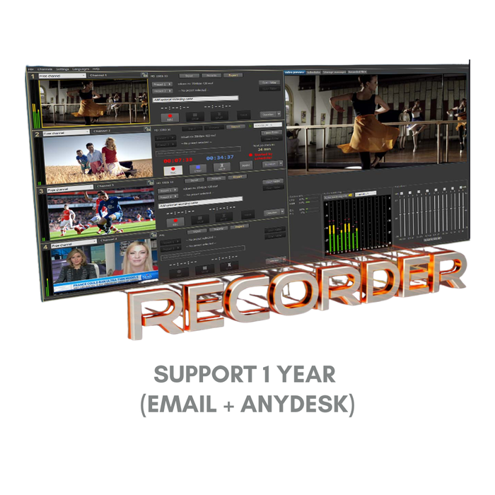 MagicSoft Recorder Support 1 Year (Email + AnyDesk)