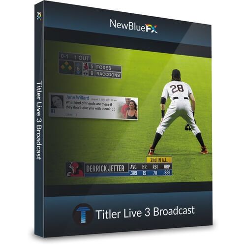 NewBlueFX Titler Live 3 - Broadcast