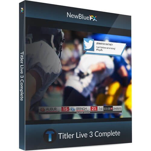 NewBlueFX Titler Live 3 Complete