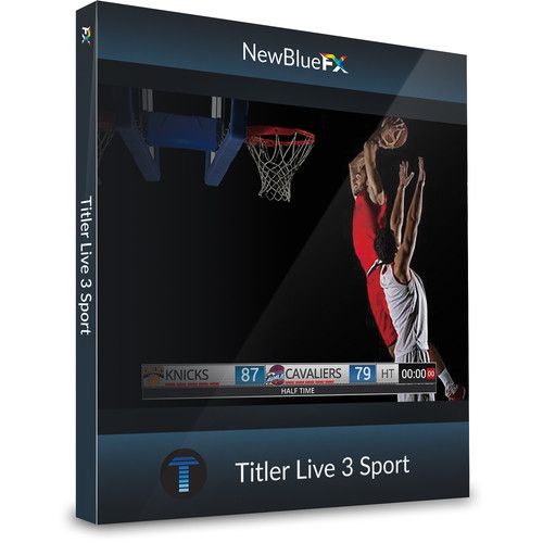 NewBlueFX Titler Live 3 Sport