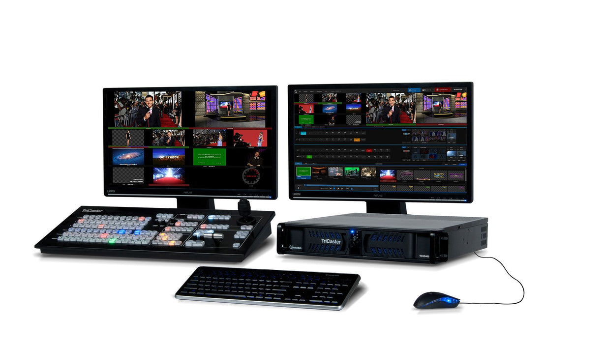 Newtek Rack NewTek TriCaster 460 with Control Surface- Core Media Indonesia