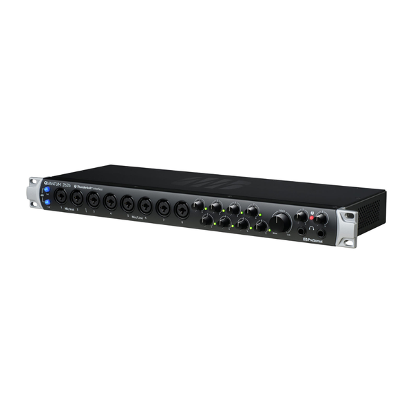 PreSonus Quantum 2626: 26x26 Thunderbolt 3 Ultralow-Latency Audio Interface