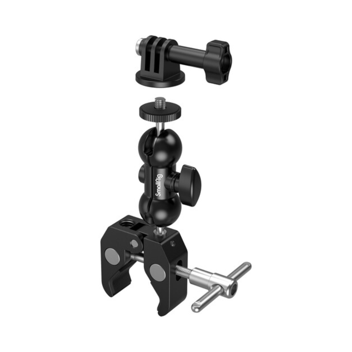 SmallRig Crab-Shaped Clamp with Ball Head Magic Arm 1138B