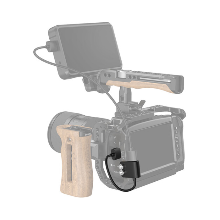 SmallRig Ultra-Slim Female HDMI Type A to Male HDMI Type A Adapter Cable 3019