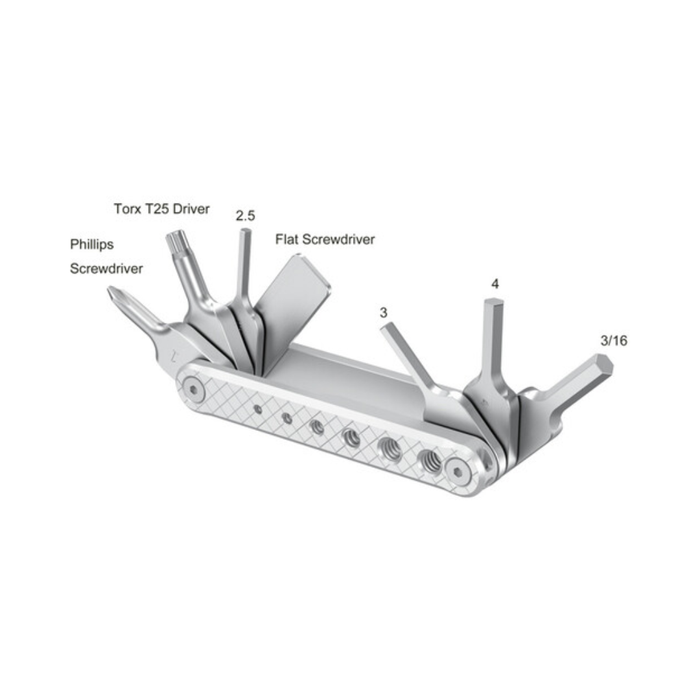 SmallRig Foldable Multi-Tool (Silver) AAK2213D