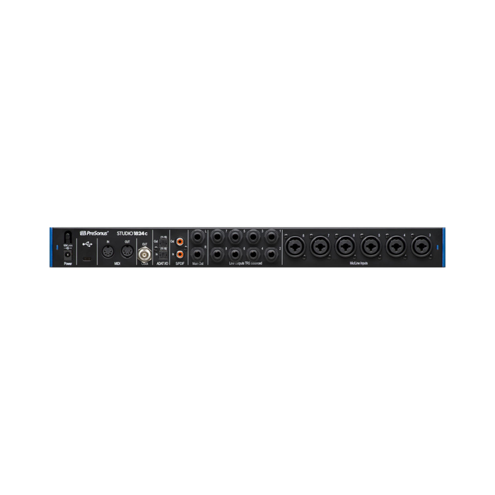PreSonus Studio 1824c Rackmount 18x20 USB Type-C Audio/MIDI Interface