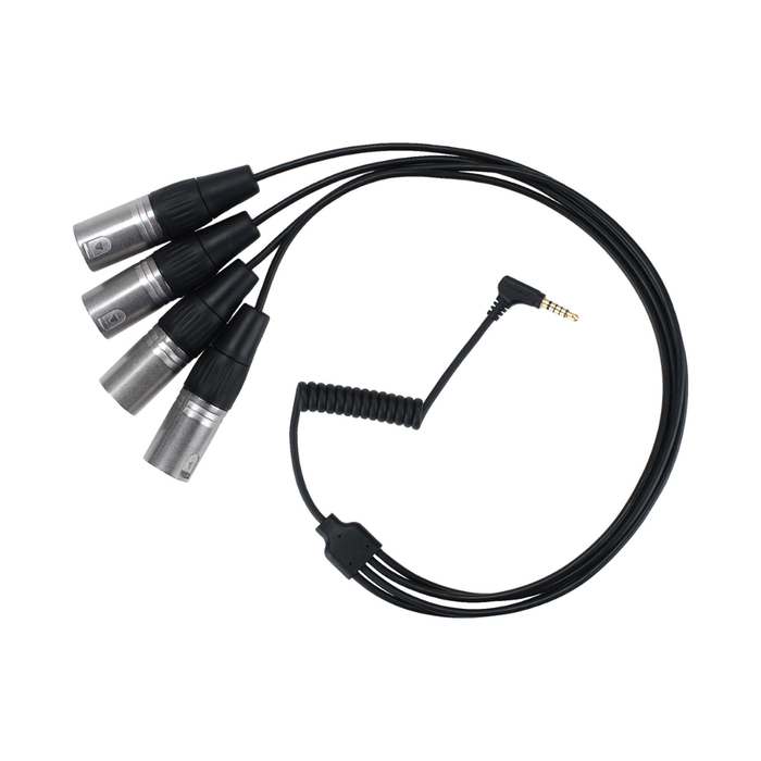 Saramonic SR-C2026 3.5mm TRRRS Male to Quad XLR Male Output Cable for Wireless Receivers