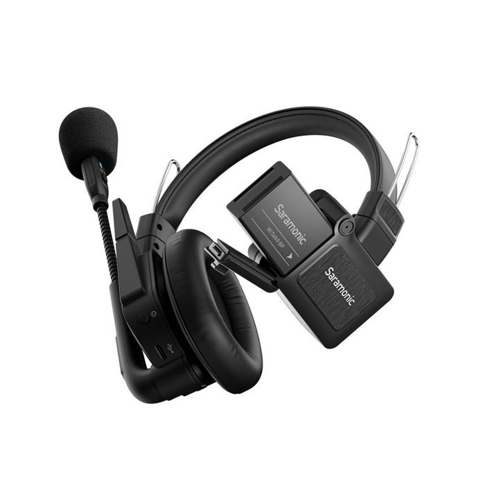 Saramonic WiTalk9-WT3S 3-Person Full-Duplex Wireless Intercom System with Single-Ear Headsets (1.9 GHz)