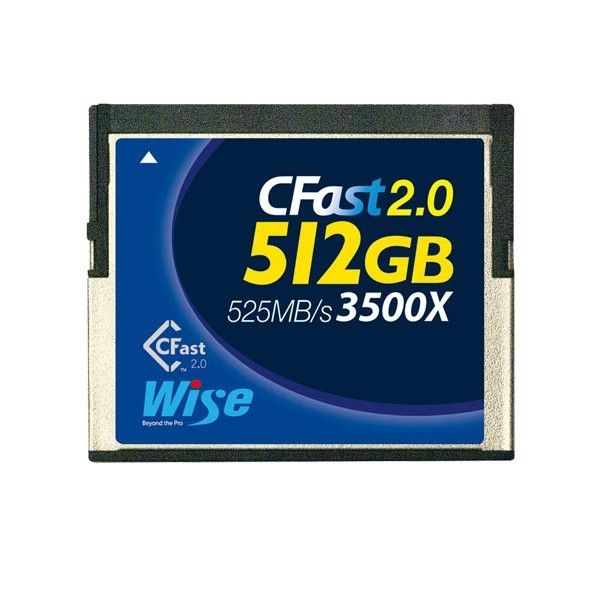Wise CFA-5120 512GB CFast 2.0 Memory Card
