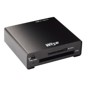 Wise CSD2 Combo Memory Card Reader USB 3.1