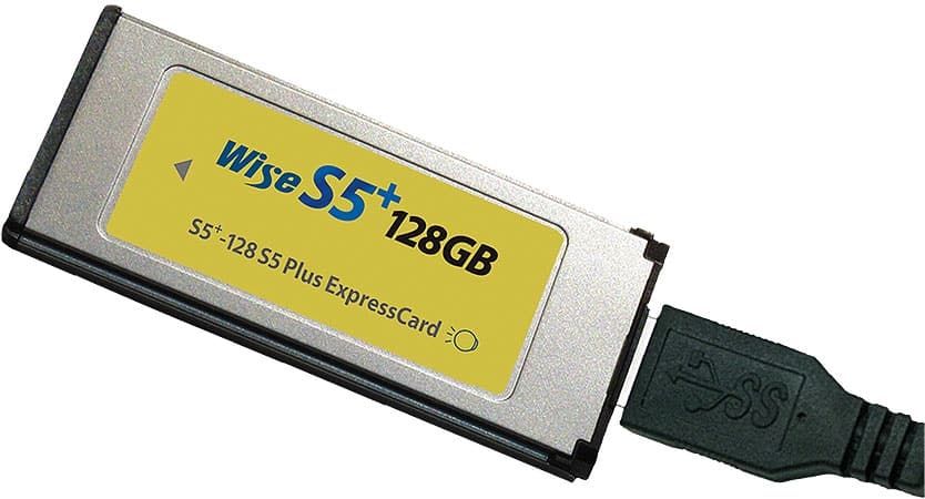 Wise S5+ 128GB ExpressCard