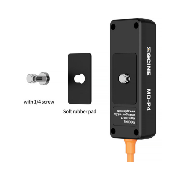 ZGCINE MD-P4 Male D-Tap to 4-Port Female D-Tap Splitter Adapter (23.6")