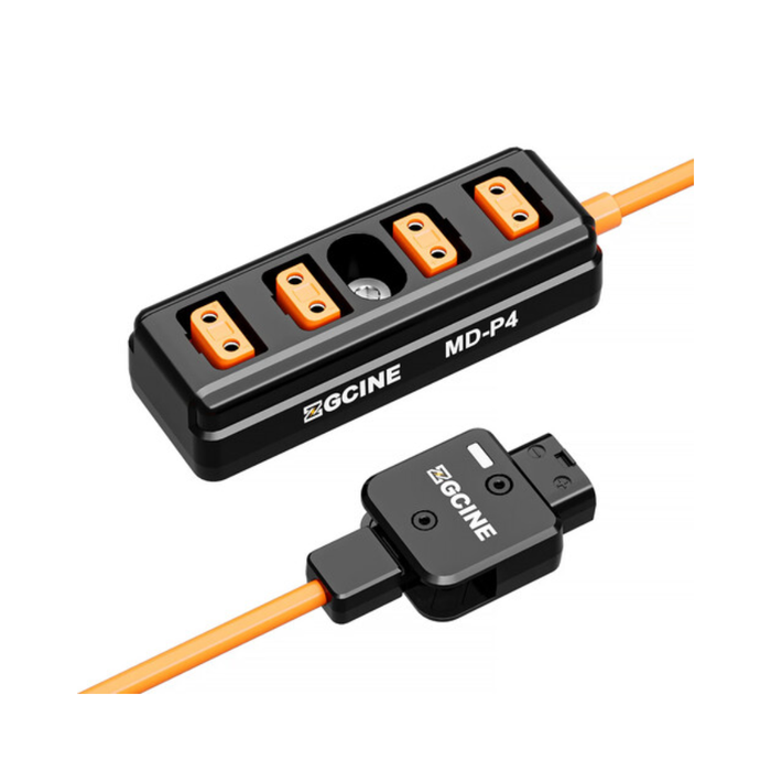 ZGCINE MD-P4 Male D-Tap to 4-Port Female D-Tap Splitter Adapter (23.6")