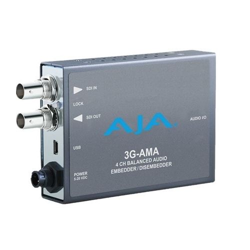 AJA 3G-AMA - 4 CH Balanced Audio Embed/Disembed