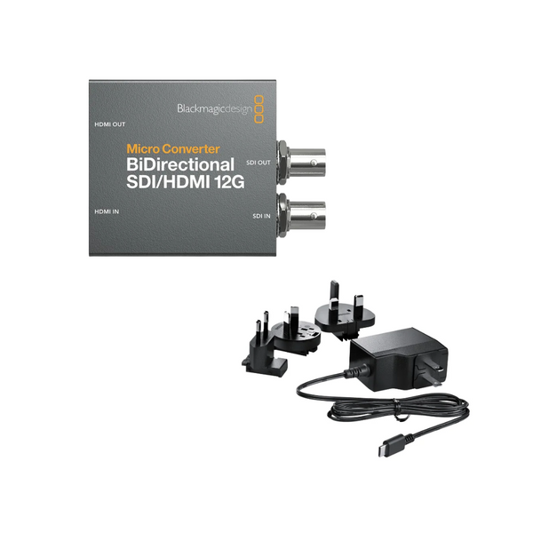 Blackmagic Design Micro Converter BiDirectional SDI/HDMI 12G wPSU