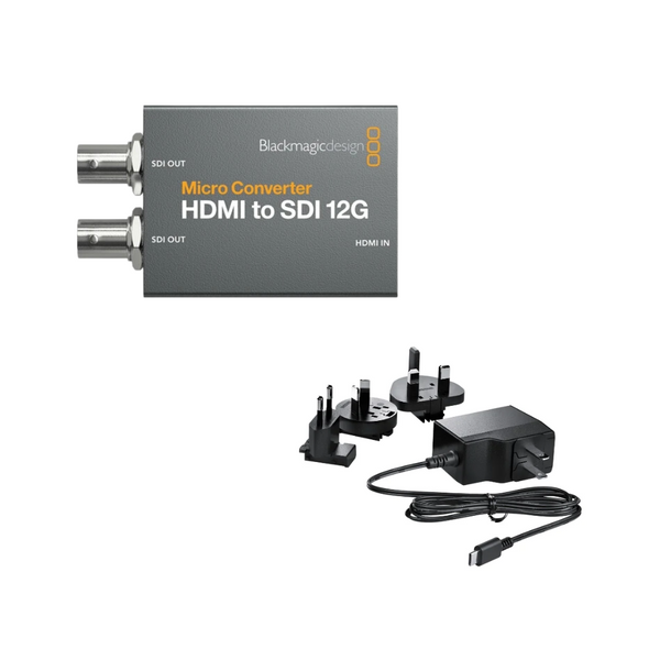 Blackmagic Design Micro Converter HDMI to SDI 12G with PSU