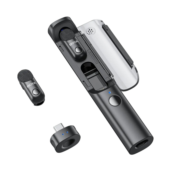 BOYA Magic 2-Person Wireless Microphone System with USB-C Connector (2.4 GHz)