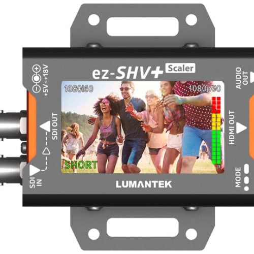Lumantek SDI to HDMI Converter with Display and Scaler EZ-SHV+