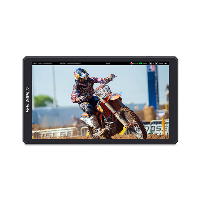 FeelWorld CUT6S 6" 4K 3G-SDI/HDMI Touchscreen Recorder/Monitor