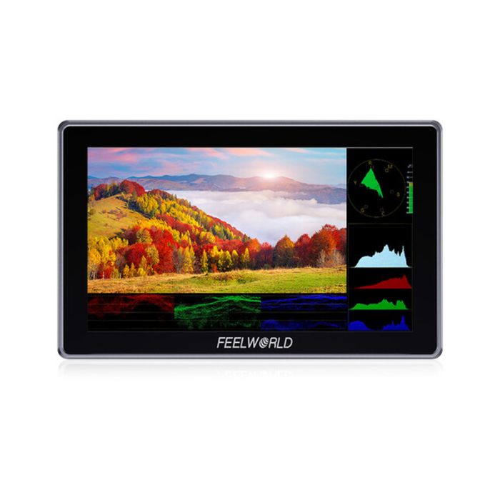 FeelWorld H5 5.5" 12G-SDI/HDMI 2.0 Touchscreen Onboard Monitor