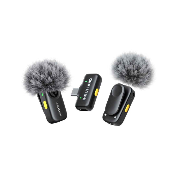 Hollyland LARK A2 Mini Duo Wireless Microphone 2TX USB-C