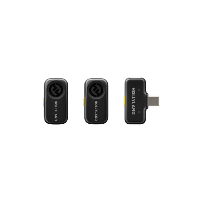 Hollyland LARK A2 Mini Duo Wireless Microphone 2TX USB-C