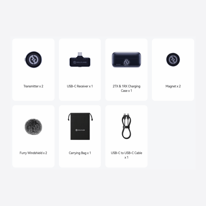 Hollyland Lark M3 2TX 1RX (USB-C RX)