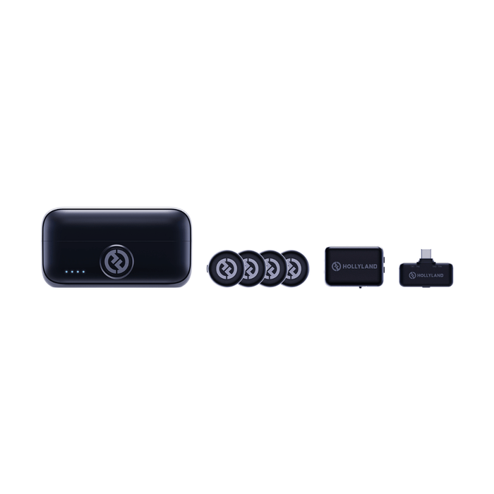 Hollyland Lark M3 4TX 2RX (Camera RX, USB-C RX)