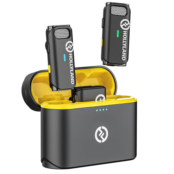 Hollyland Lark M1 Duo 2 Person Wireless Microphone System (2.4 GHz)