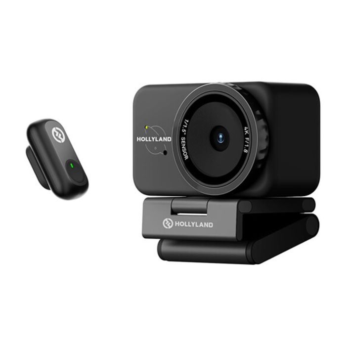 Hollyland Lyra UHD 4K Webcam Streaming Bundle with LARK A1 Wireless Microphone
