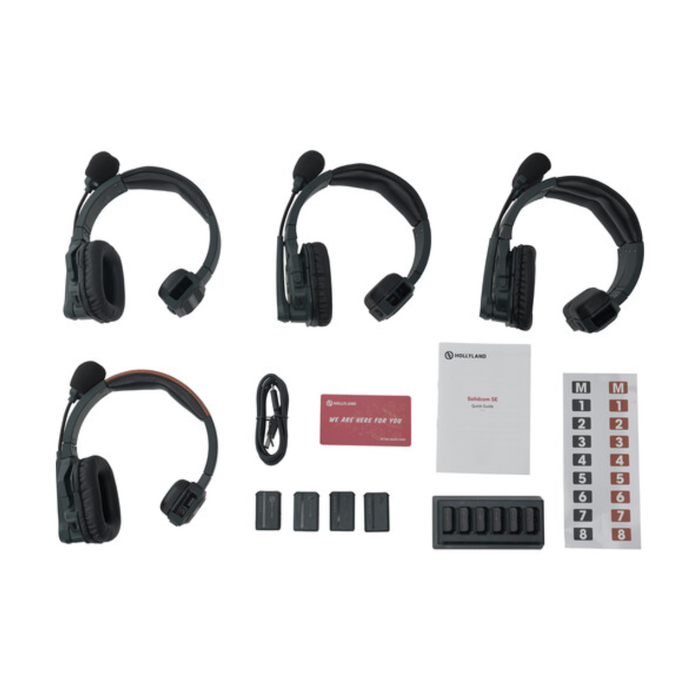 Hollyland Solidcom SE 4S Global Intercom System (2.4 GHz)