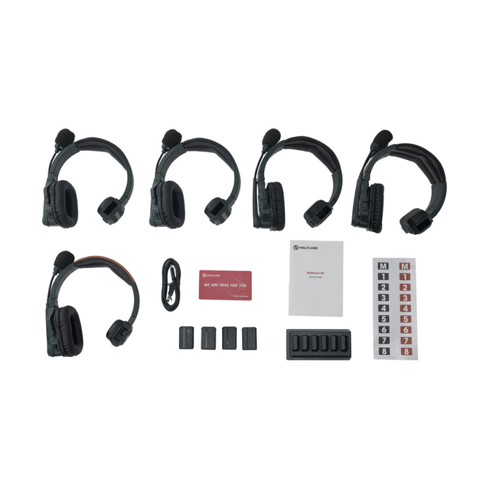 Hollyland Solidcom SE 5S Global Intercom System (2.4 GHz)