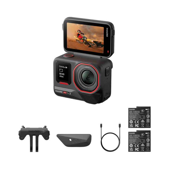 Insta360 Ace Pro 2 Action Camera Dual Battery Bundle