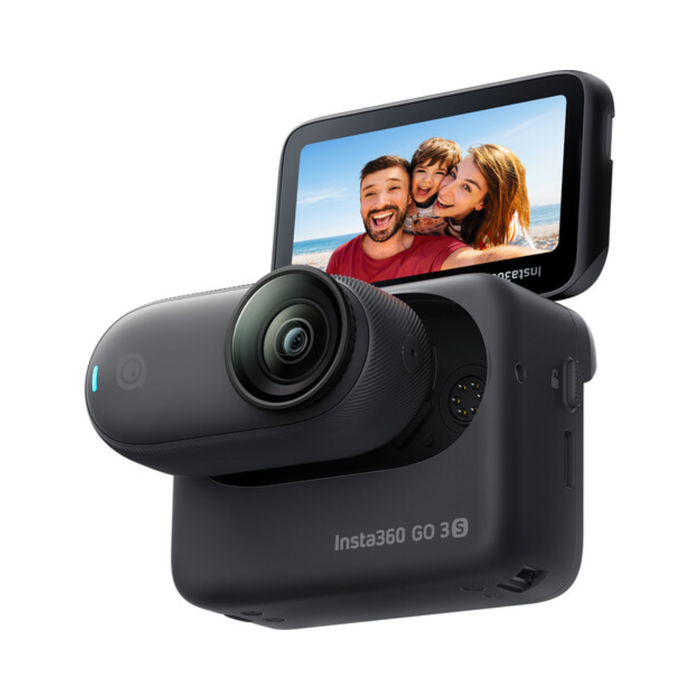 Insta360 GO 3S Action Camera Standard Bundle (128GB, Midnight Black)