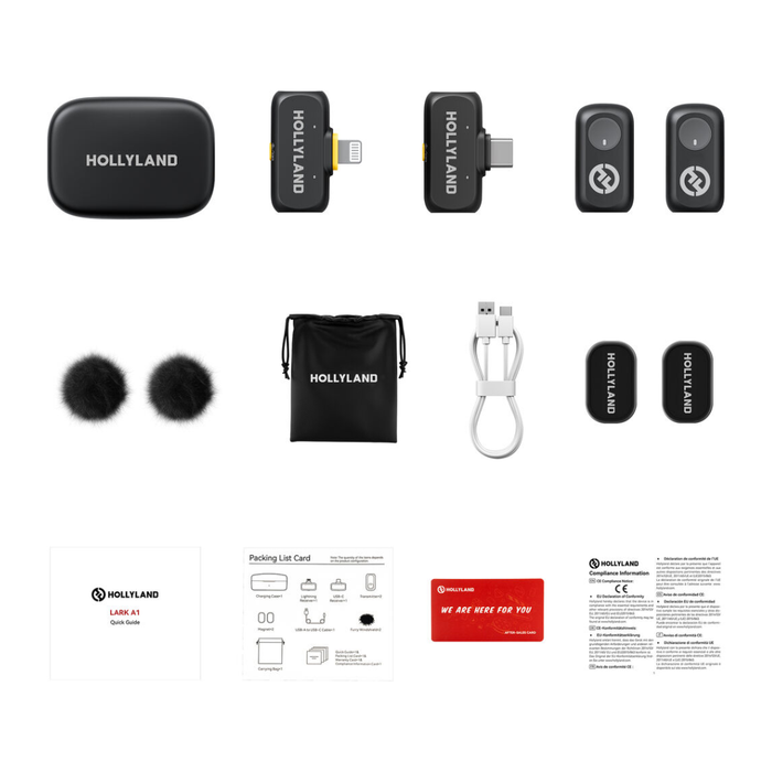 Hollyland Lark A1 Combo (Lighting & Type-C)