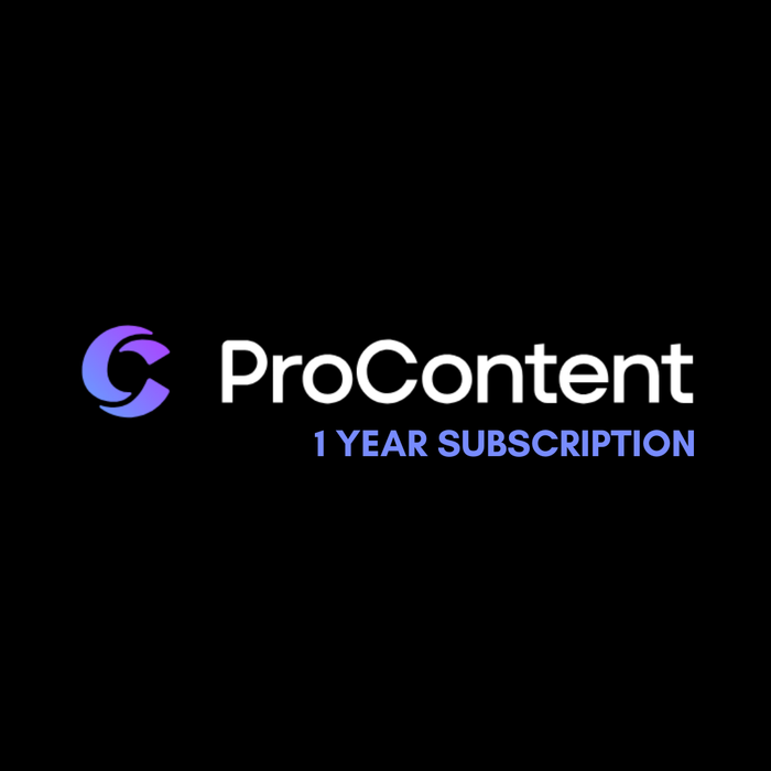 ProContent Subscription (1 Year) by Renewed Vision