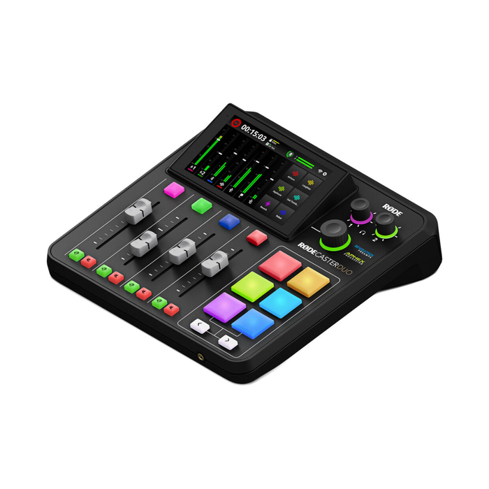 RODE RODECaster Duo Integrated Audio Production Studio - Black