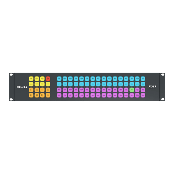 Ross Video NRG-FR2-LCP 32×34 12G SDI Routing System with Push Button