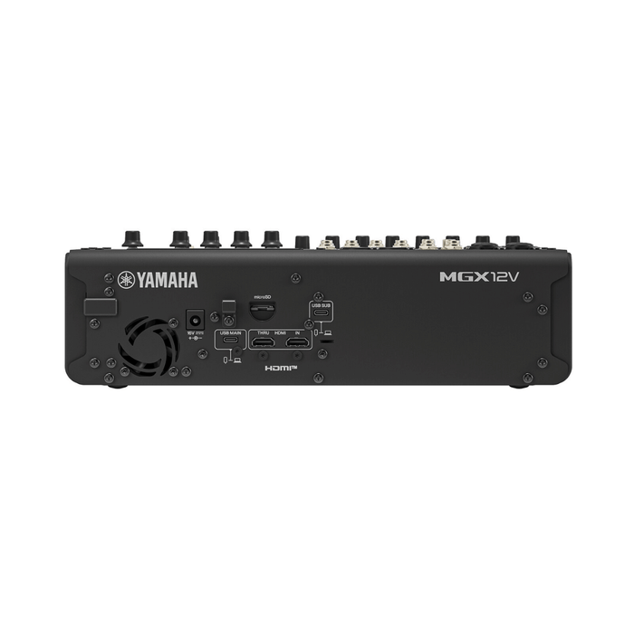 Yamaha MGX12V 12-Channel Digital Audio Mixer dengan Video Interface