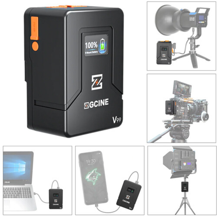 ZGCINE V99 V-Mount Battery 99Wh (6800mAh)
