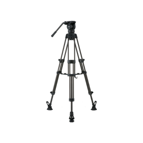 Libec LX5 M Tripod With Pan and Tilt Fluid Head and Mid-Level Spreader