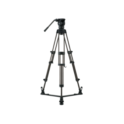 Libec LX5 Tripod With Pan and Tilt Fluid Head and Floor Spreader