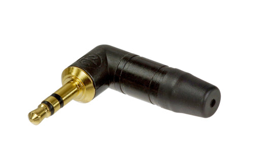 Neutrik NTP3RC-B Right Angle 3 Pole 3.5mm Audio Jack Plug